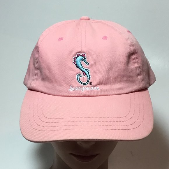 Be As You Are Sea Horse Woman's Hat Pink GUC - Picture 1 of 7